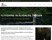 Tablet Screenshot of alvdalenfiske.se
